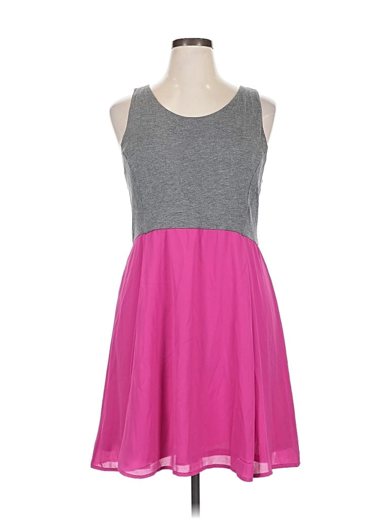 Pre-owned Apt. 9 Casual Dress In Gray