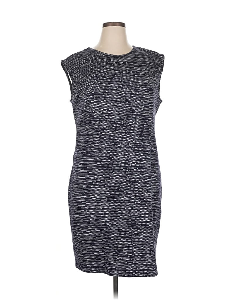 Pre-owned Ann Taylor Factory Casual Dress In Blue