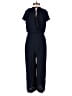 Madewell 100% Viscose Solid Blue Jumpsuit Size XS - photo 2