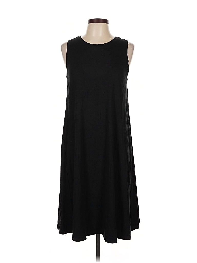 Pre-owned Ann Taylor Loft Outlet Casual Dress In Black