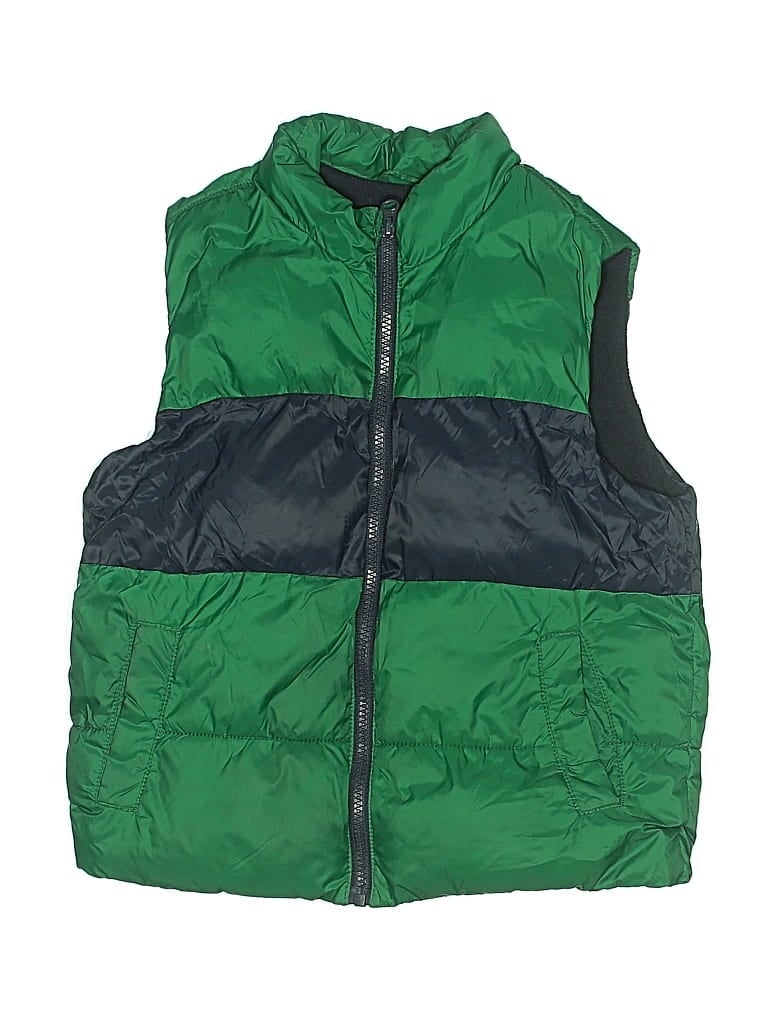 Pre-owned Old Navy Kids' Vest In Green