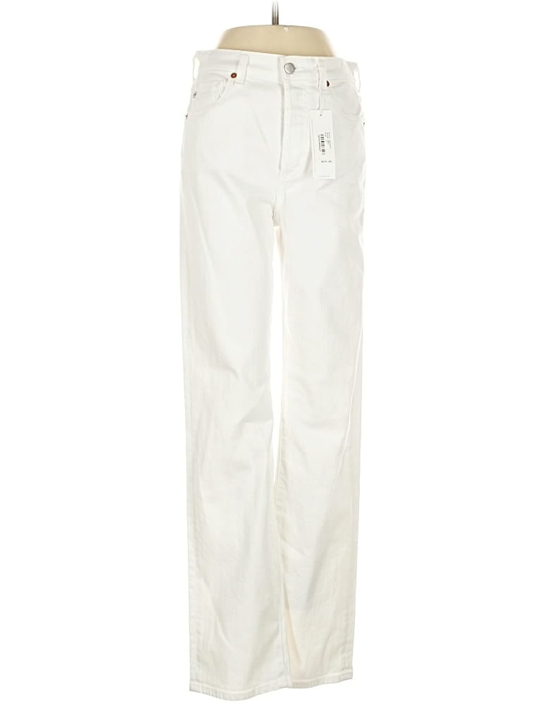Pre-owned Adriano Goldschmied Jeans In White