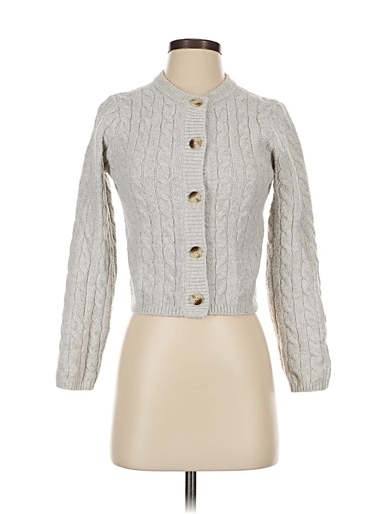 JESSICA SIMPSON Pre-owned Cardigan Sweater In Gray