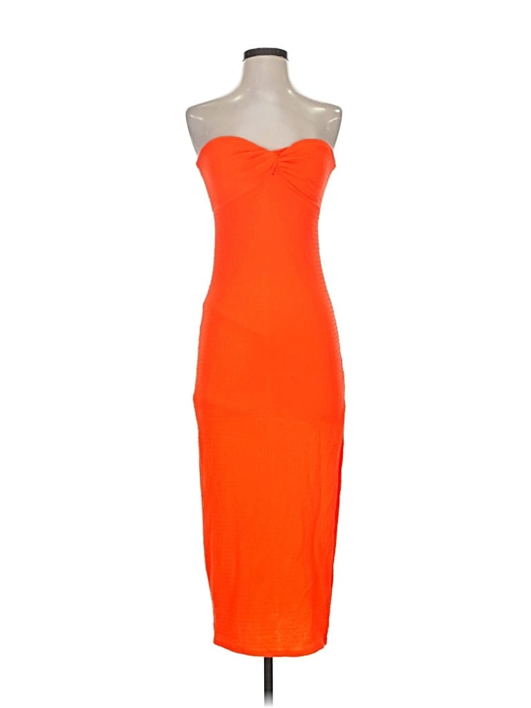 Pre-owned Wild Fable Cocktail Dress In Orange