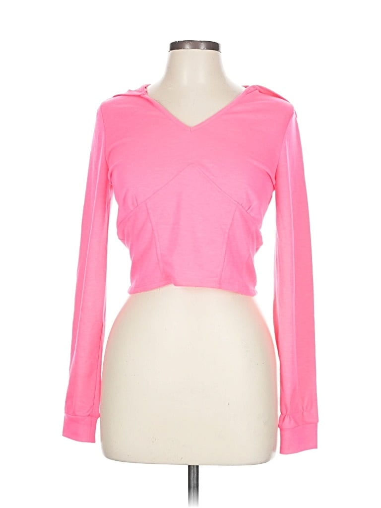 Pre-owned Love J Long Sleeve T-shirt In Pink