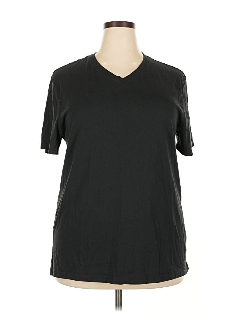 Pre-owned Sonoma Goods For Life Short Sleeve T-shirt In Black