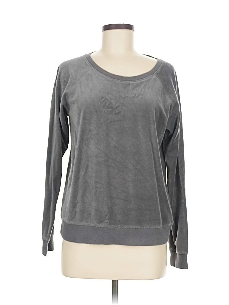 Pre-owned Victoria's Secret Sweatshirt In Gray