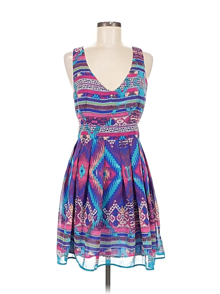 Pre-owned Forever 21 Contemporary Cocktail Dress In Blue
