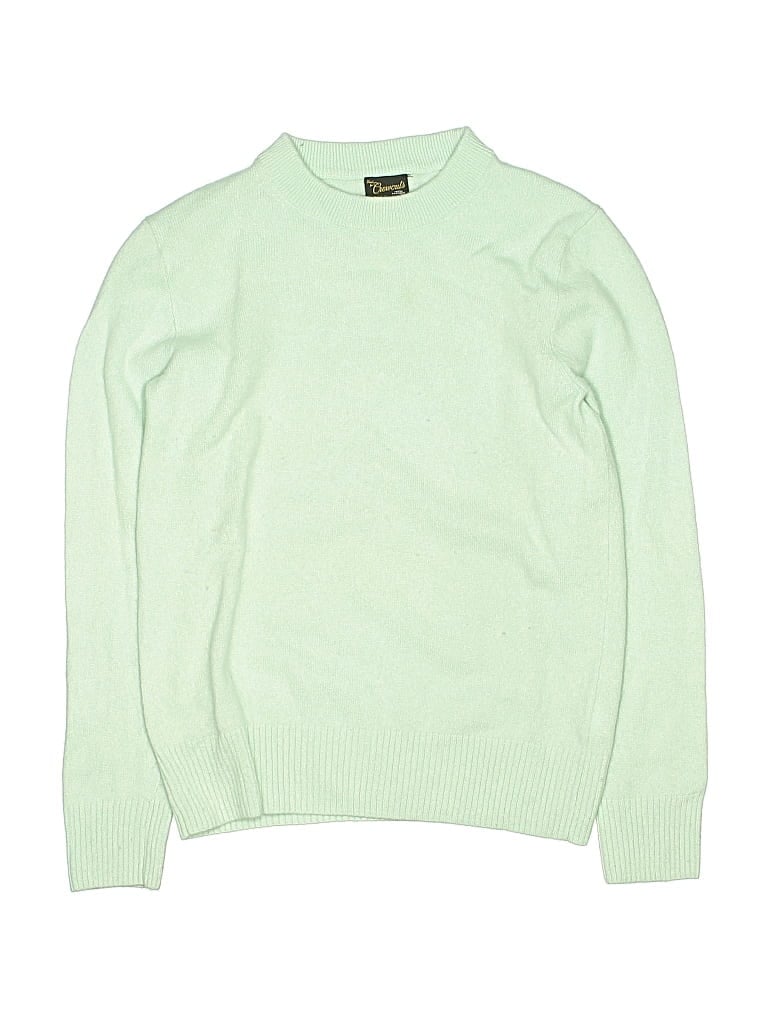 Pre-owned Crewcuts Kids' Turtleneck Sweater In Green