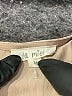 La Miel 100% Polyester Tan Short Sleeve Blouse Size M - photo 7
