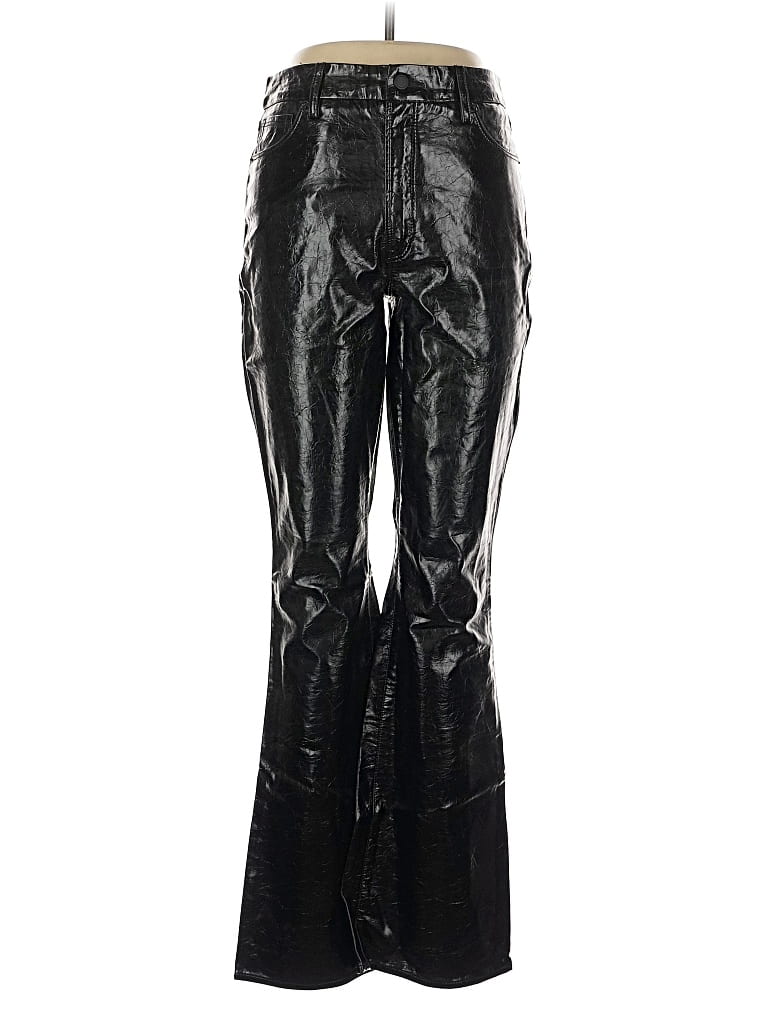 Pre-owned Good American Casual Pants In Black