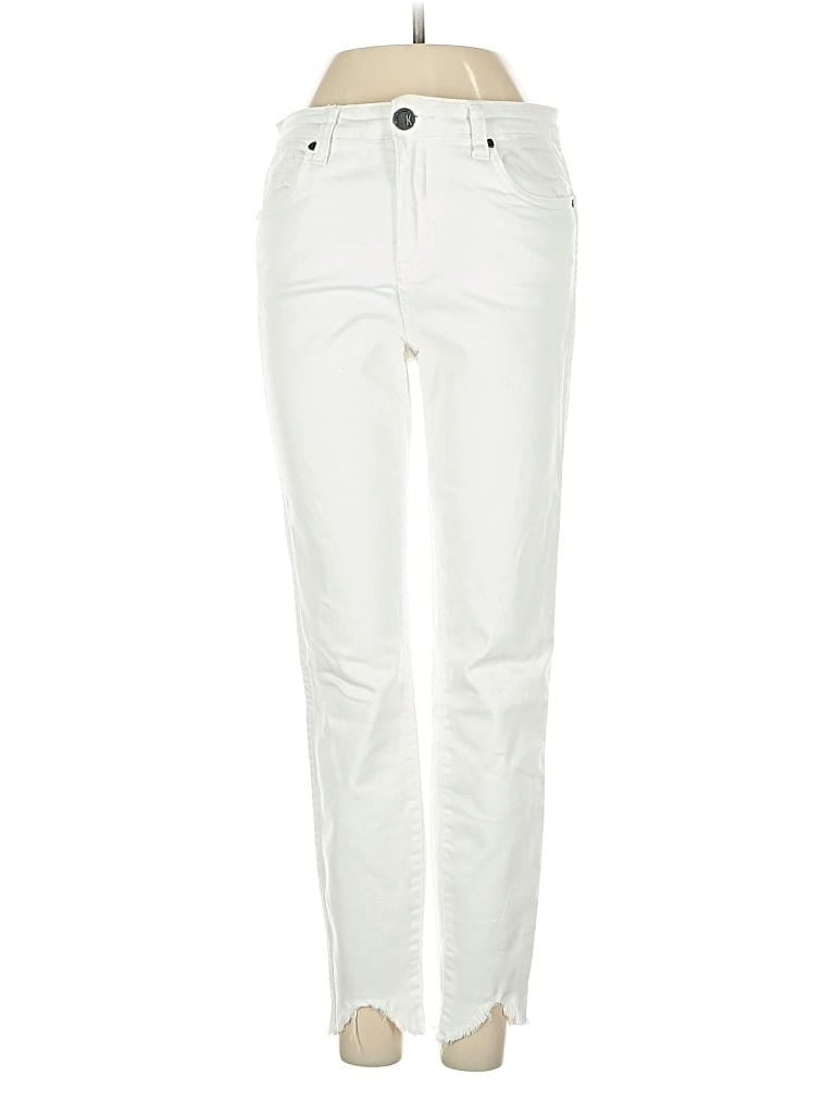 Pre-owned Kut From The Kloth Jeans In White