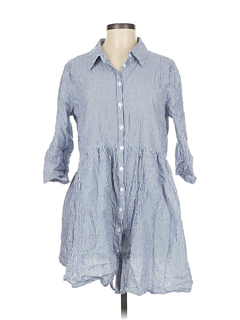 Pre-owned Primark Casual Dress In Blue