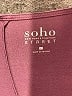 Soho Solid Purple Casual Dress Size L - photo 7