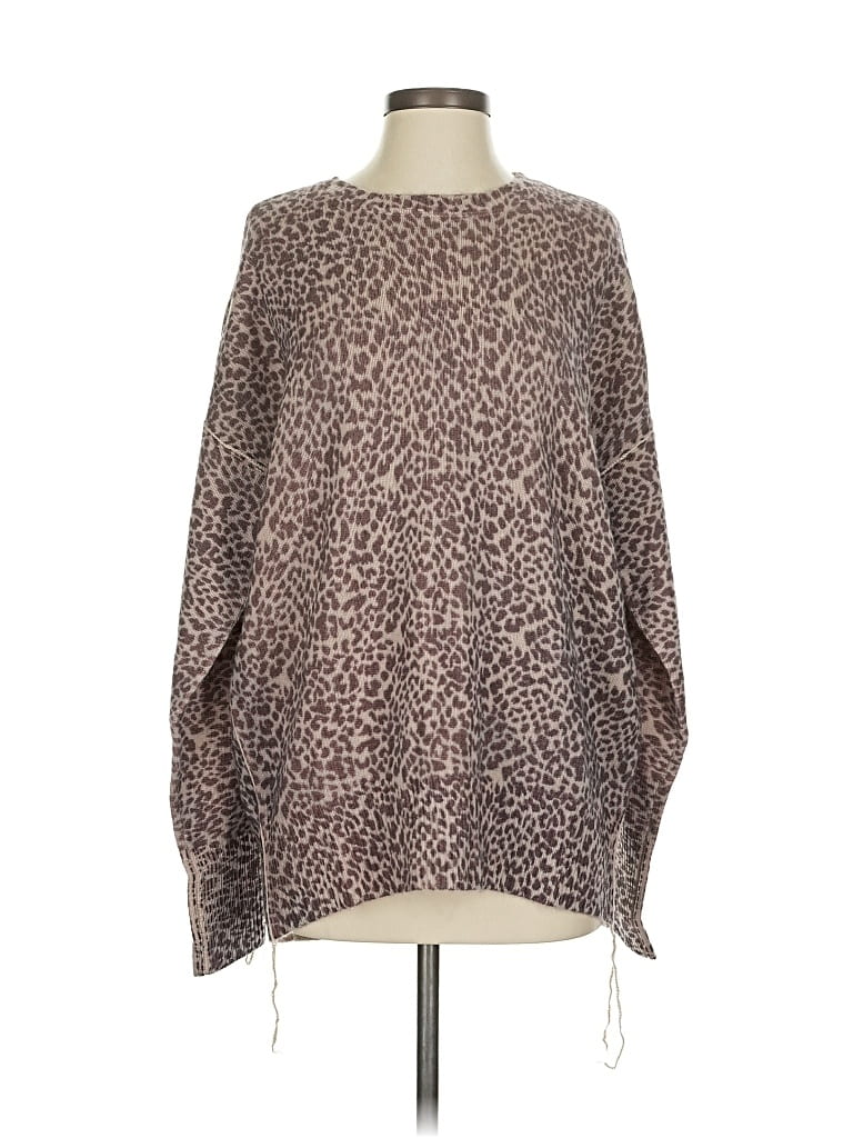 Sandrine Rose Wool Pullover Sweater In Brown