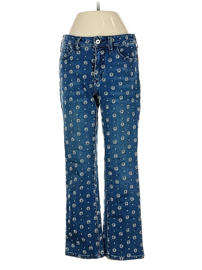 Pre-owned Pilcro And The Letterpress Jeans In Blue