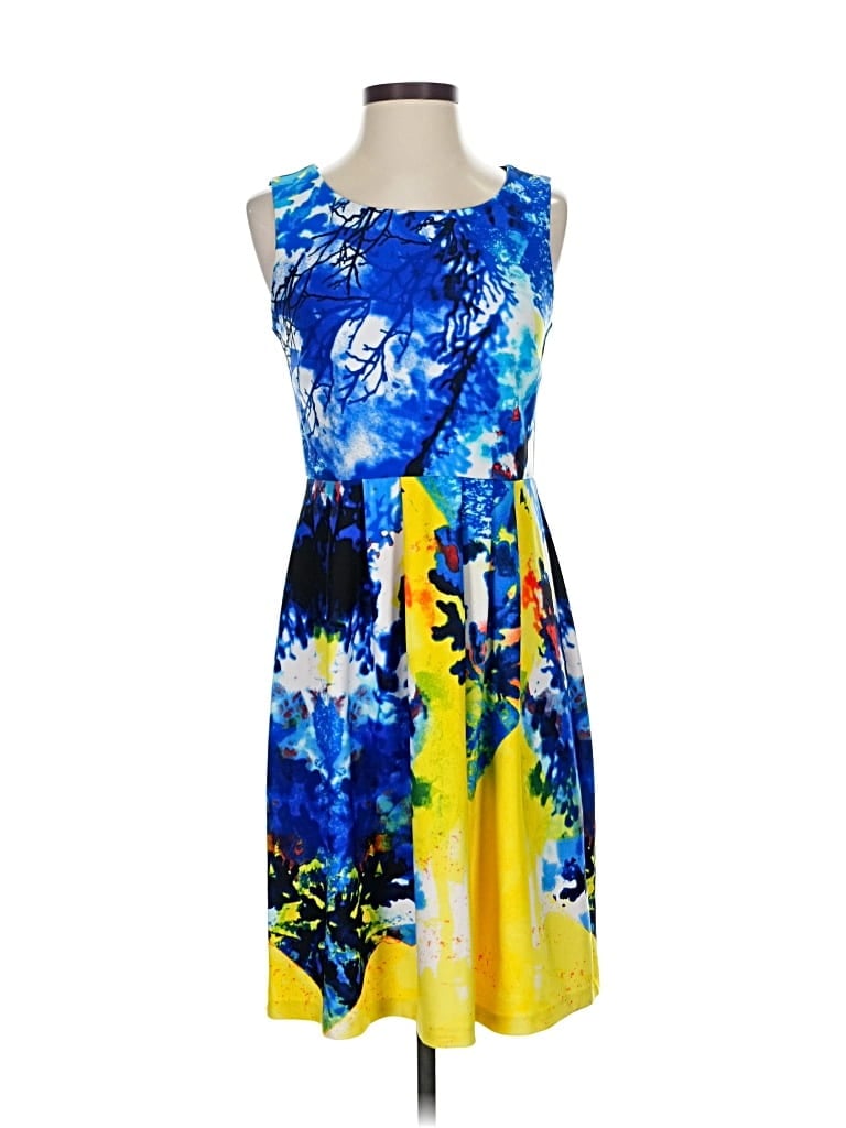 Pre-owned Cynthia Rowley Tjx Casual Dress In Blue