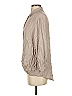 Bobi 100% Rayon Tan 3/4 Sleeve Button-Down Shirt Size S - photo 5
