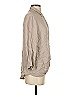 Bobi 100% Rayon Tan 3/4 Sleeve Button-Down Shirt Size S - photo 4