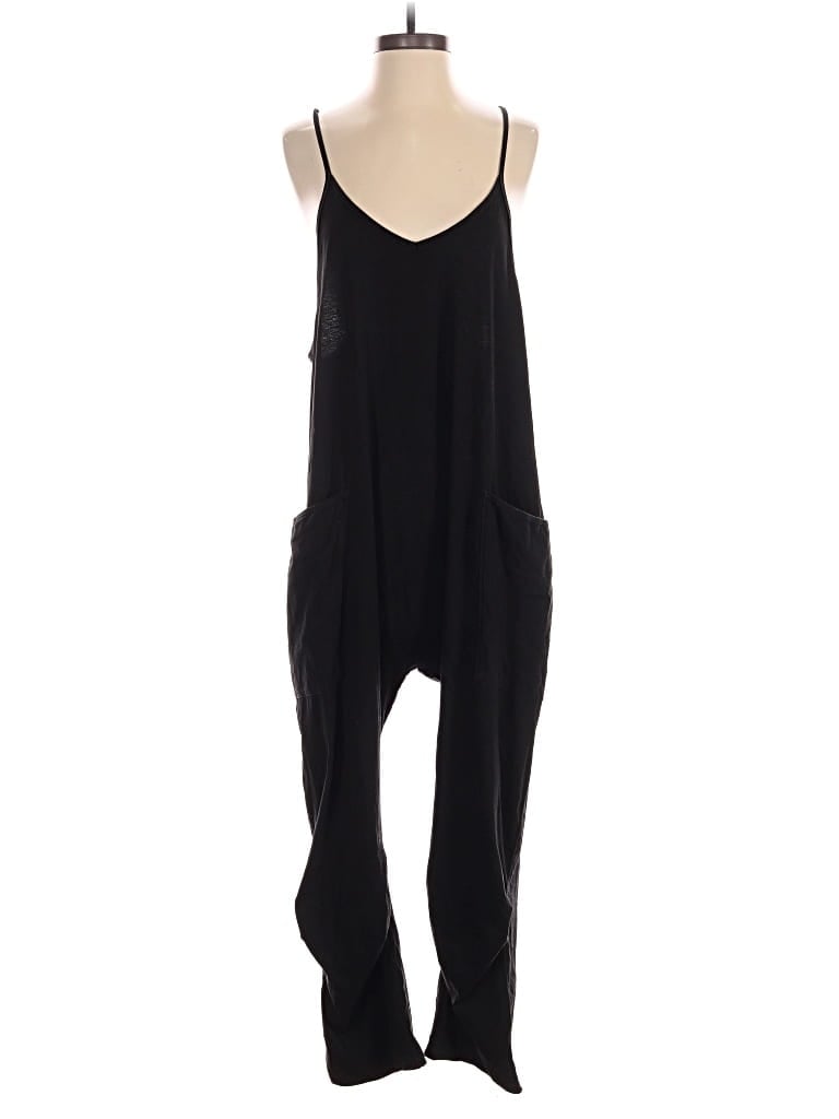 Pre-owned Unbranded Jumpsuit In Black