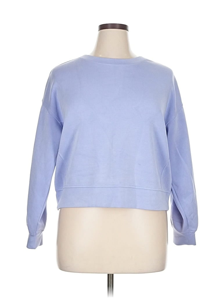 Pre-owned All In Motion Sweatshirt In Blue