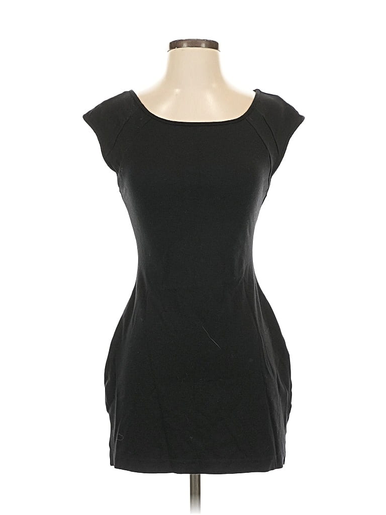 Pre-owned Express Casual Dress In Black