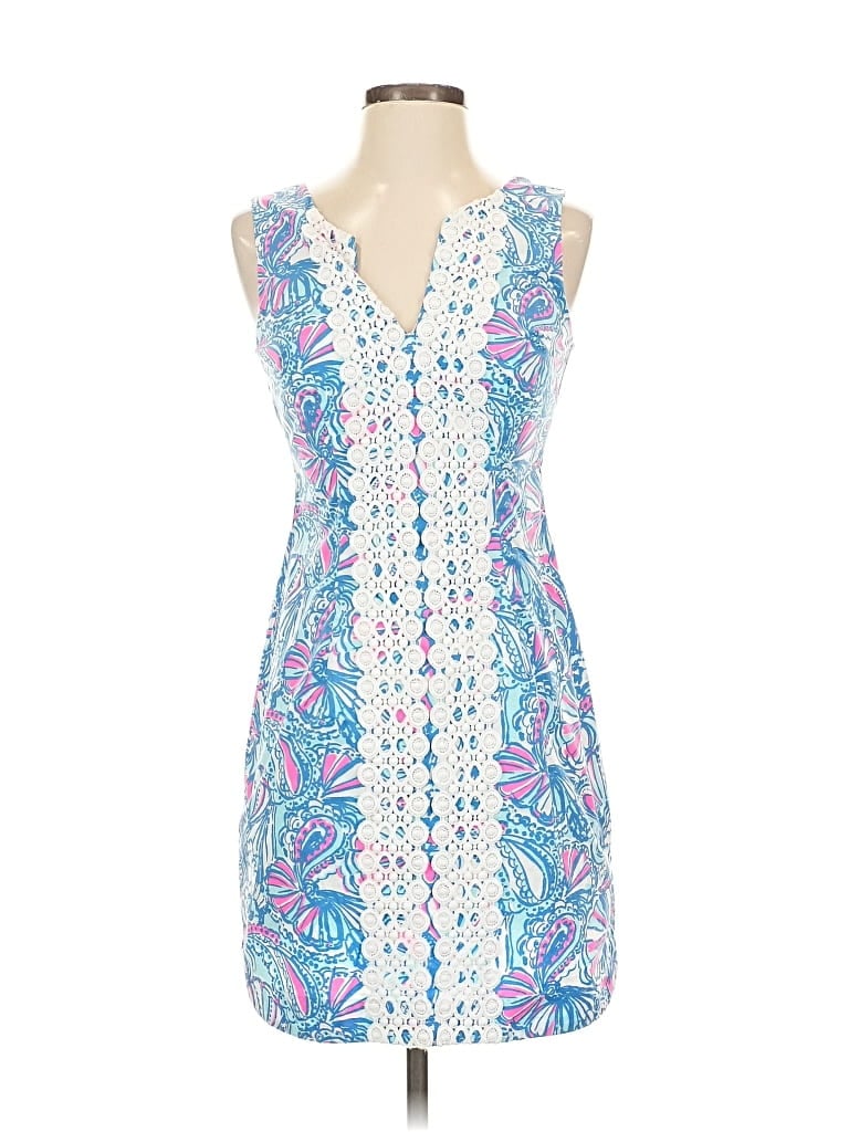 Pre-owned Lilly Pulitzer For Target Cocktail Dress In White