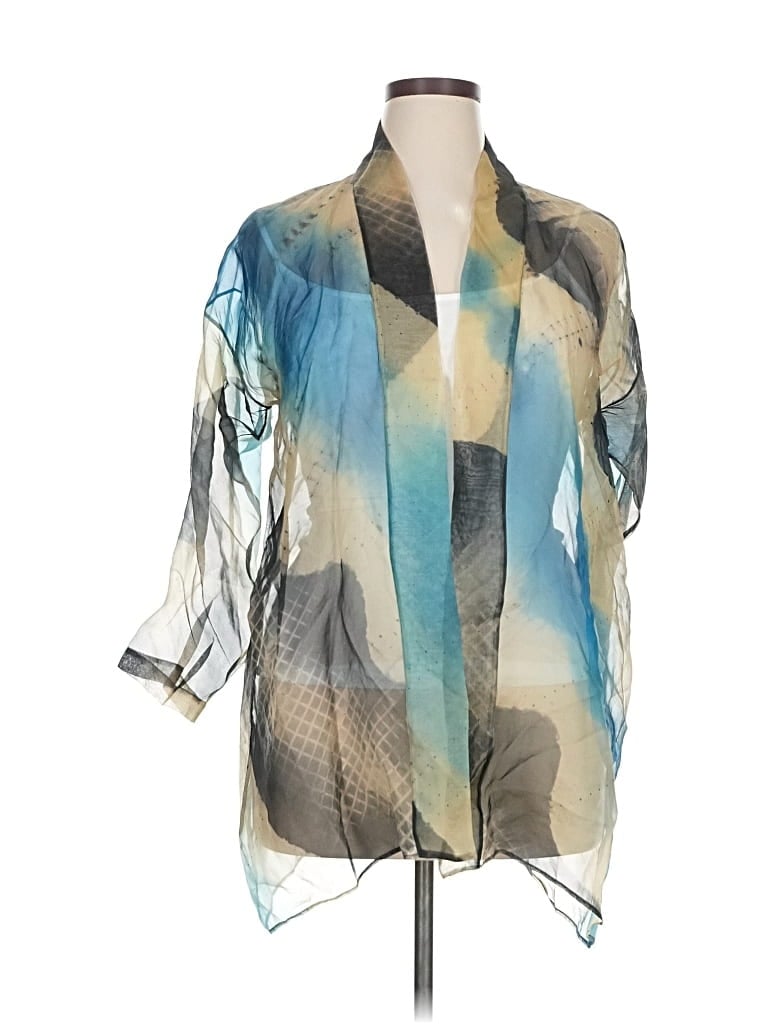 Click to view more detailed imagery on our partner's website Pre-owned Unbranded 3/4 Sleeve Blouse In Blue