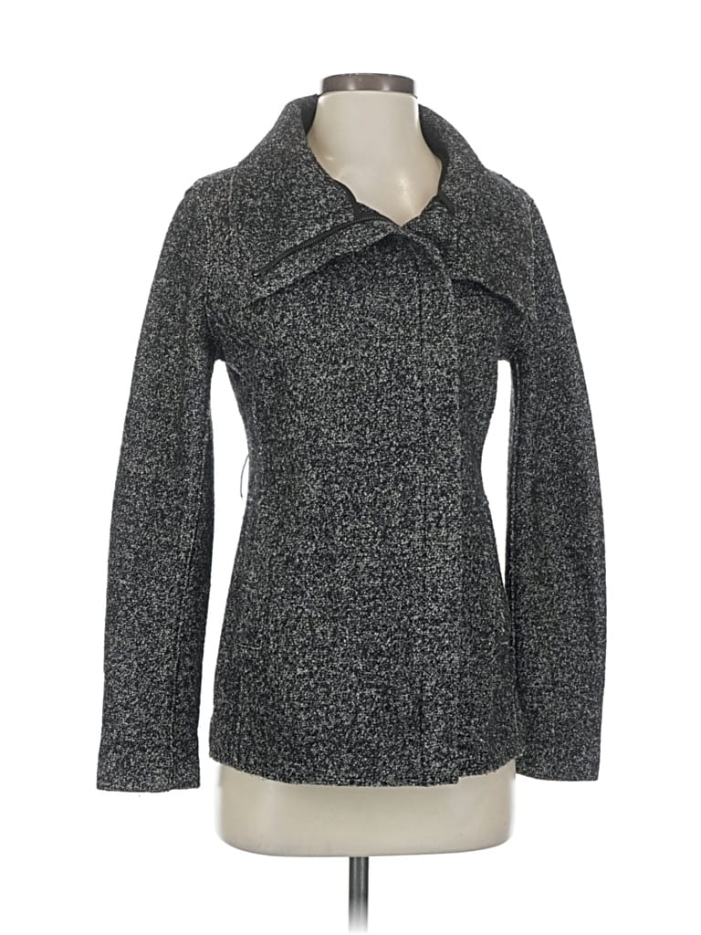 Pre-owned Ann Taylor Coat In Gray