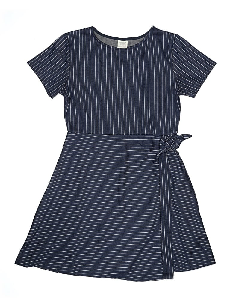 Pre-owned Zara Kids' Dress In Blue