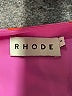 Rhode 100% Viscose Hearts Pink Casual Dress Size 2 - photo 6