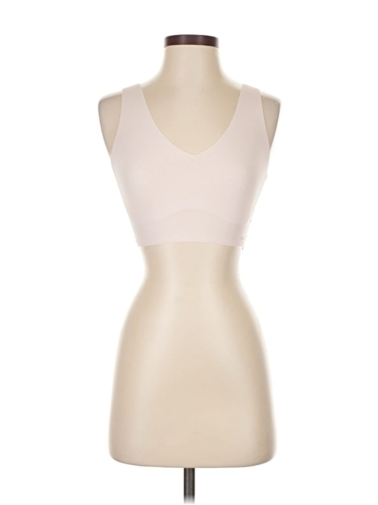 Pre-owned Calvin Klein Sports Bra In White