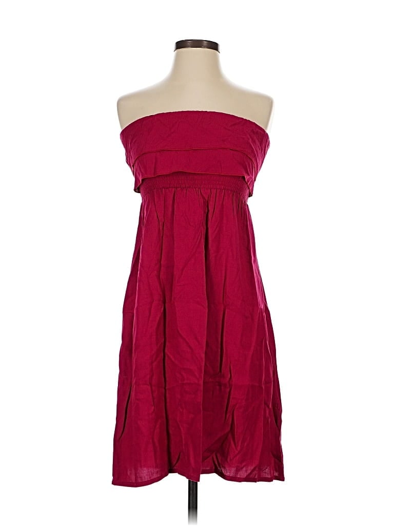 Pre-owned Escapada Cocktail Dress In Burgundy