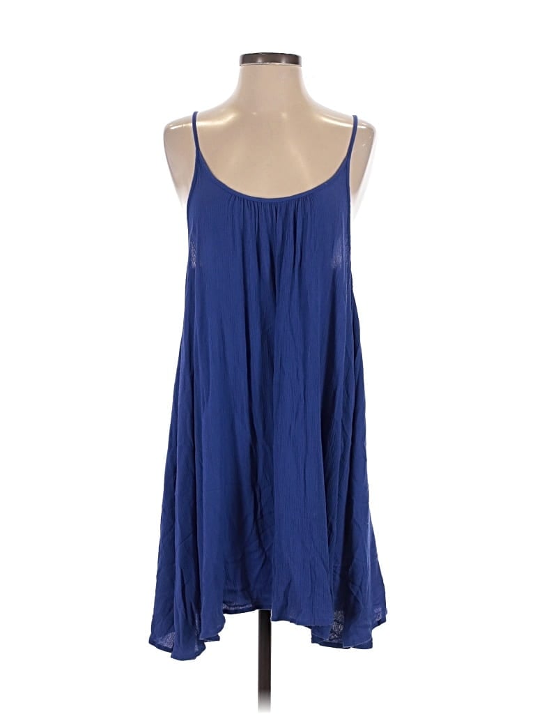 Pre-owned Roxy Sleeveless Top Blue Halter Neckline Tops