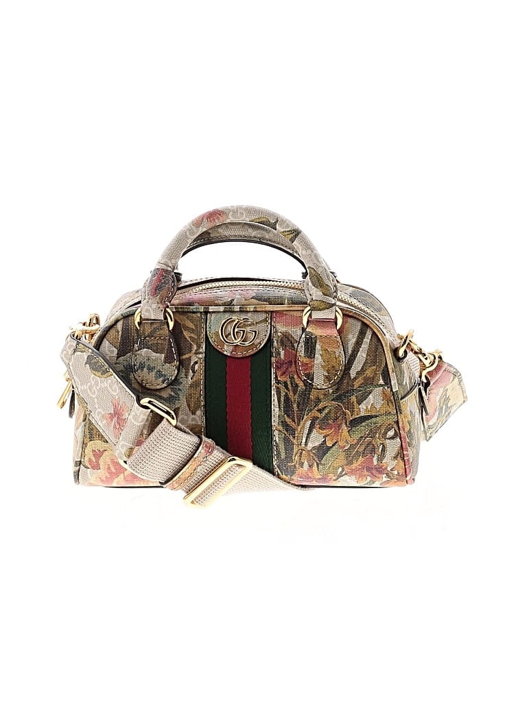Pre-owned Gucci Satchel In Brown