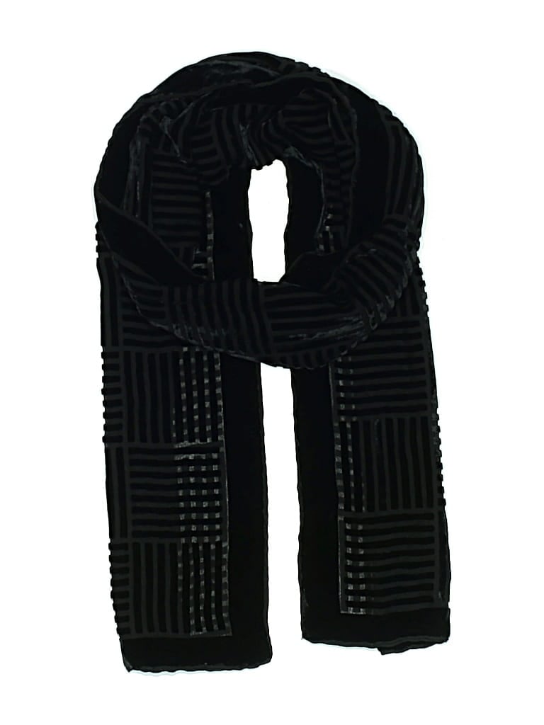 Pre-owned Unbranded Scarf In Black