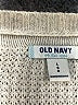 Old Navy Metallic Silver Pullover Sweater Size L - photo 7