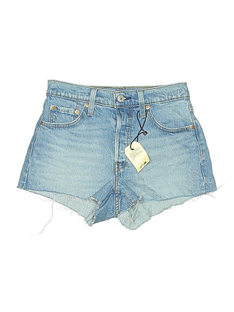 Pre-owned Levi's Denim Shorts In Blue
