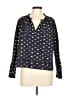 Point Sur Blue Long Sleeve Blouse Size L - photo 1
