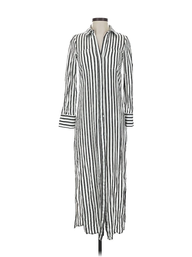 Pre-owned Bcbgmaxazria Casual Dress In Silver