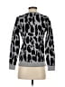 T Tahari Animal Print Silver Pullover Sweater Size XS - photo 2