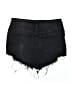 oasis Hearts Black Denim Shorts Size S - photo 2