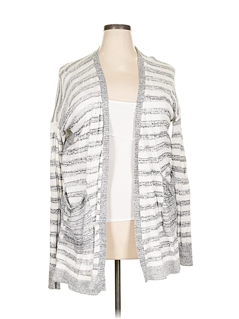 Pre-owned Calvin Klein Jeans Est.1978 Calvin Klein Jeans Cardigan Sweater In Silver