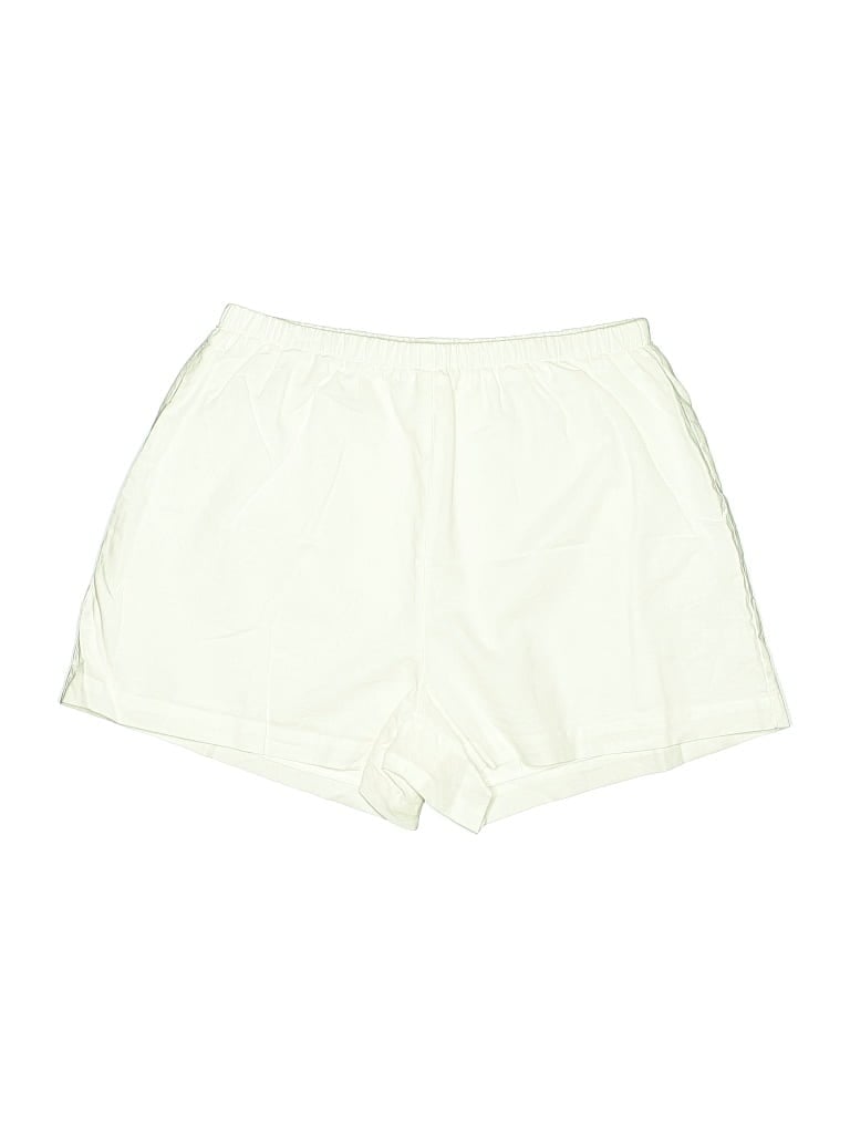 Pre-owned Commense Athletic Shorts In White