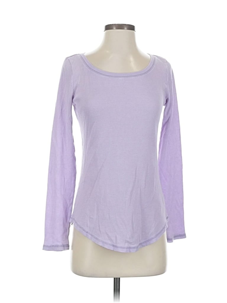 Click to view more detailed imagery on our partner's website Pre-owned Gap 3/4 Sleeve T-shirt In Purple