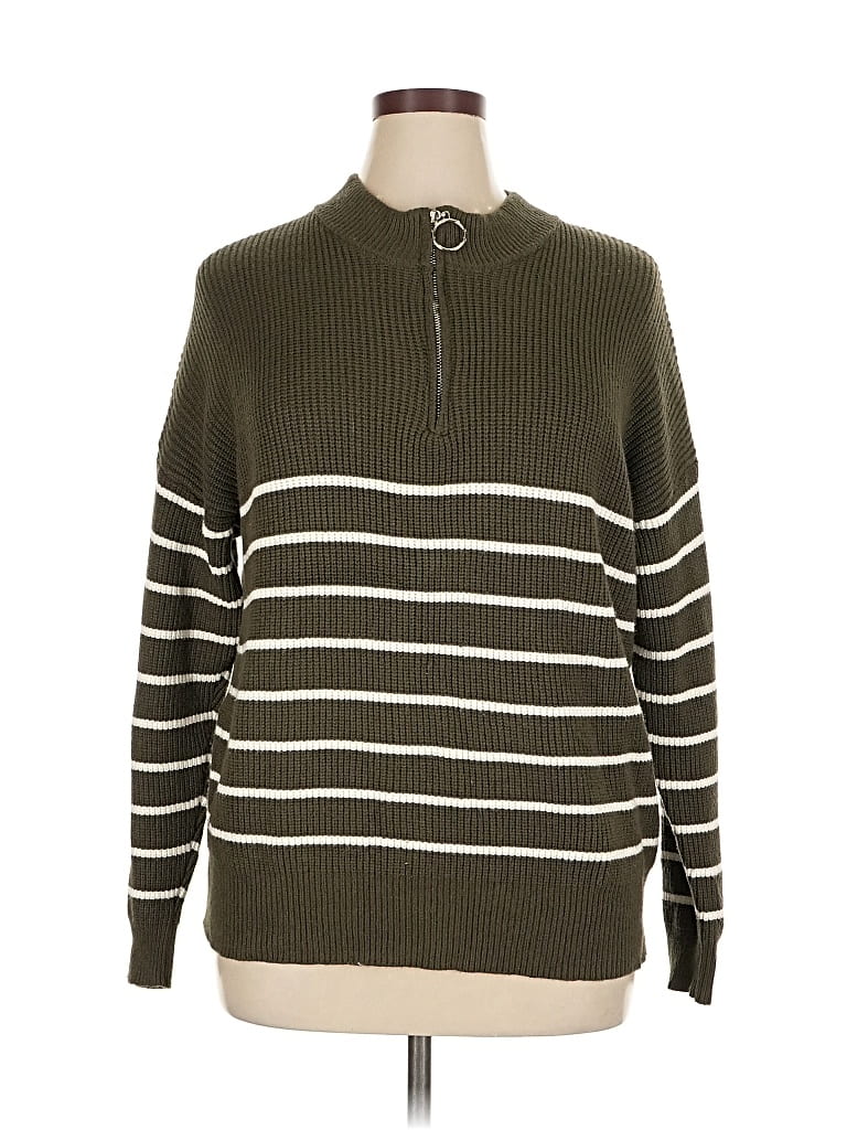Pre-owned Fashion Pullover Sweater In Brown