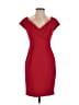 Xscape Red Cocktail Dress Size 2 (petite) - photo 1