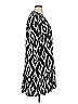 Torrid Print Black Casual Dress Size 1X Plus (1) - photo 4