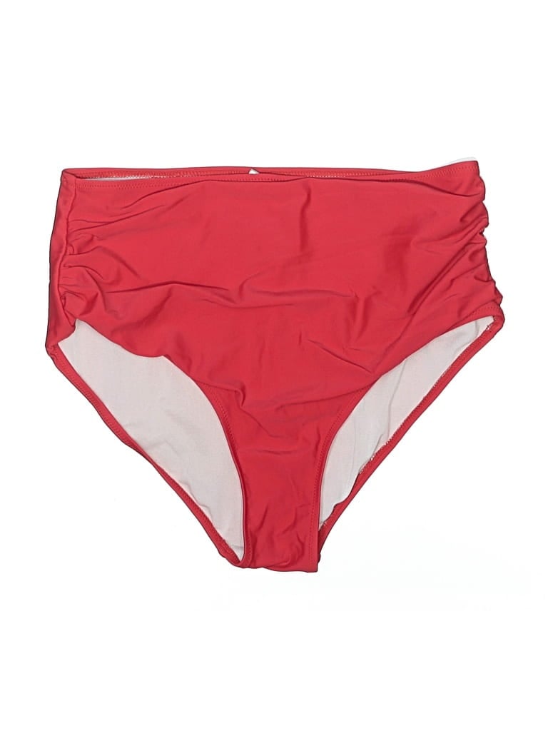 Pre-owned Unbranded Swimsuit Bottoms In Red