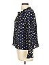 Point Sur Blue Long Sleeve Blouse Size L - photo 5